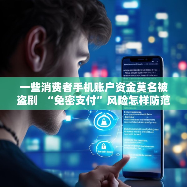 一些消费者手机账户资金莫名被盗刷  “免密支付”风险怎样防范