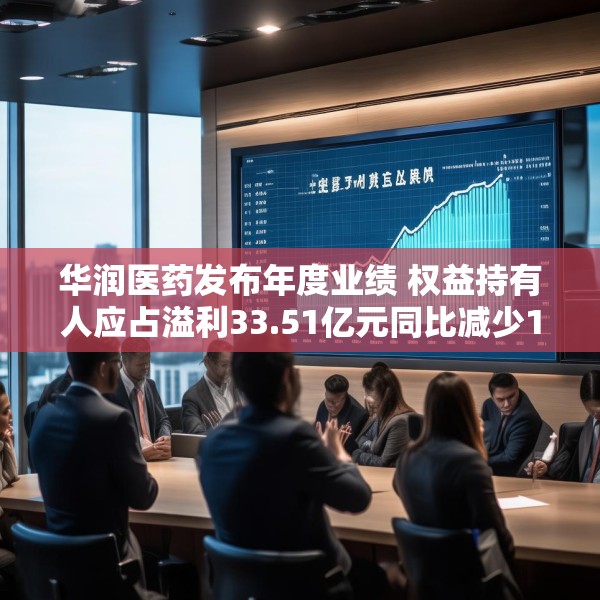 华润医药发布年度业绩 权益持有人应占溢利33.51亿元同比减少13.06%