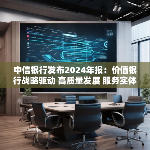 中信银行发布2024年报：价值银行战略驱动 高质量发展 服务实体经济有力有效