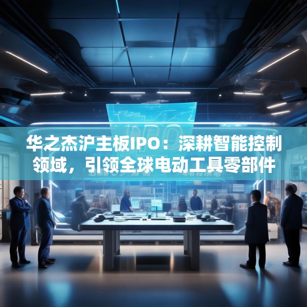 华之杰沪主板IPO：深耕智能控制领域，引领全球电动工具零部件创新