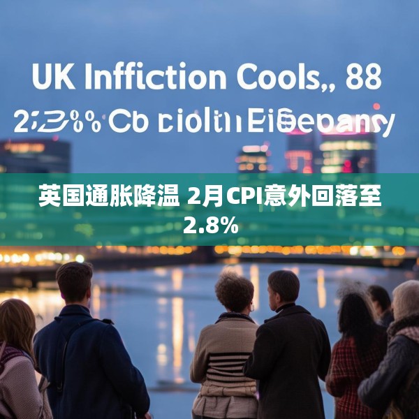 英国通胀降温 2月CPI意外回落至2.8%