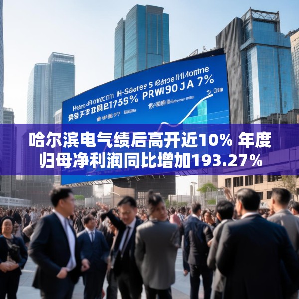 哈尔滨电气绩后高开近10% 年度归母净利润同比增加193.27%