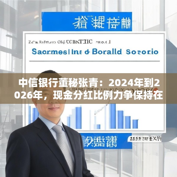 中信银行董秘张青：2024年到2026年，现金分红比例力争保持在30%以上