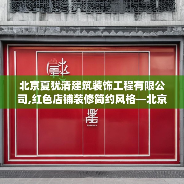 北京夏犹清建筑装饰工程有限公司,红色店铺装修简约风格—北京夏犹清建筑装饰工程有限公司206.a82b83c86fgy.93wew