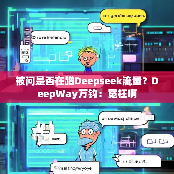 被问是否在蹭Deepseek流量？DeepWay万钧：冤枉啊