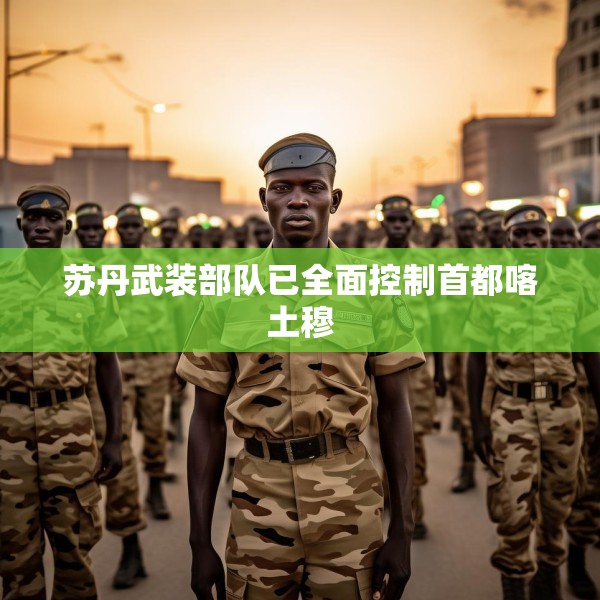 苏丹武装部队已全面控制首都喀土穆