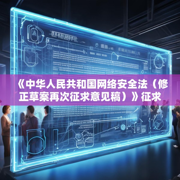 《中华人民共和国网络安全法（修正草案再次征求意见稿）》征求意见
