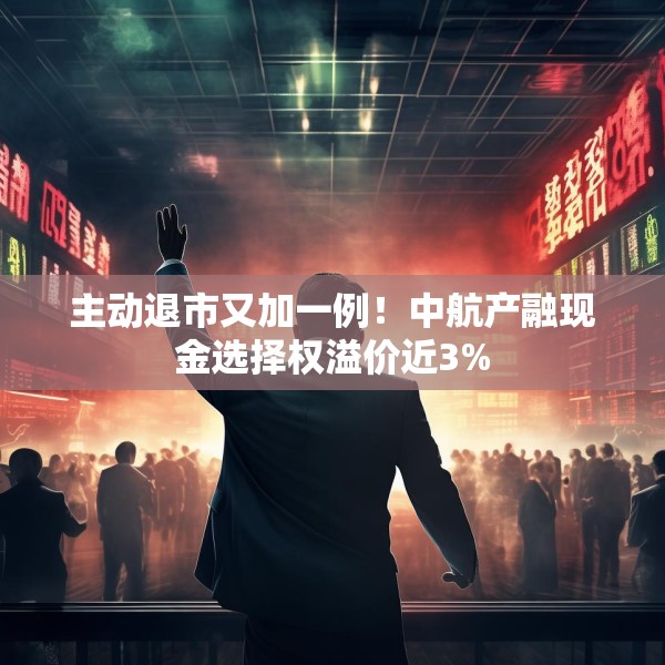 主动退市又加一例！中航产融现金选择权溢价近3%
