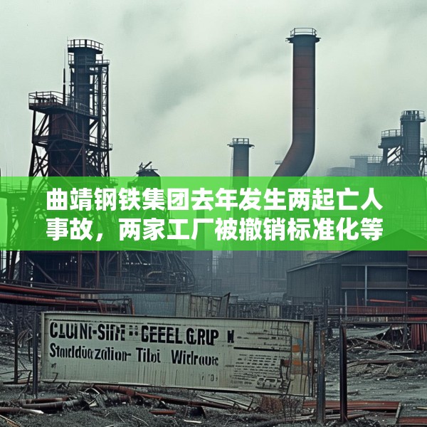 曲靖钢铁集团去年发生两起亡人事故，两家工厂被撤销标准化等级称号