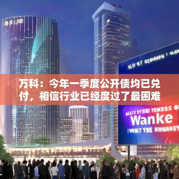 万科：今年一季度公开债均已兑付，相信行业已经度过了最困难的时期