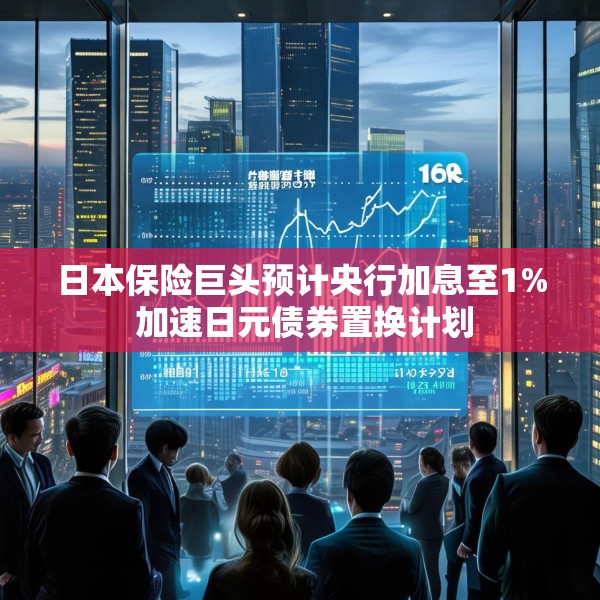 日本保险巨头预计央行加息至1% 加速日元债券置换计划