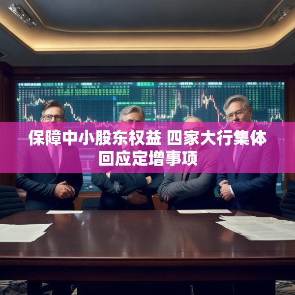 保障中小股东权益 四家大行集体回应定增事项