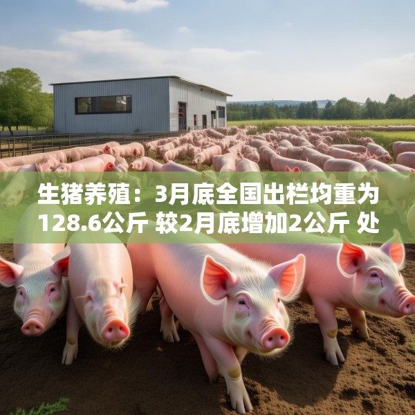 生猪养殖：3月底全国出栏均重为128.6公斤 较2月底增加2公斤 处于2022年以来的最高水平