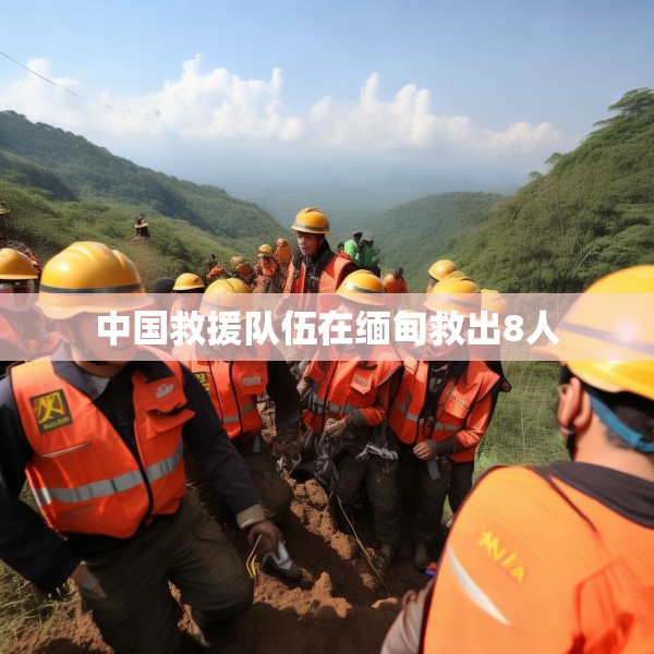 中国救援队伍在缅甸救出8人