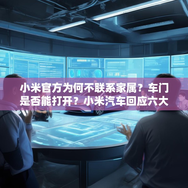 小米官方为何不联系家属？车门是否能打开？小米汽车回应六大质疑