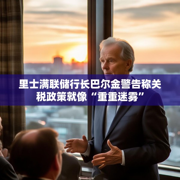 里士满联储行长巴尔金警告称关税政策就像“重重迷雾”