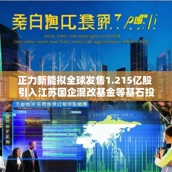 正力新能拟全球发售1.215亿股 引入江苏国企混改基金等基石投资者