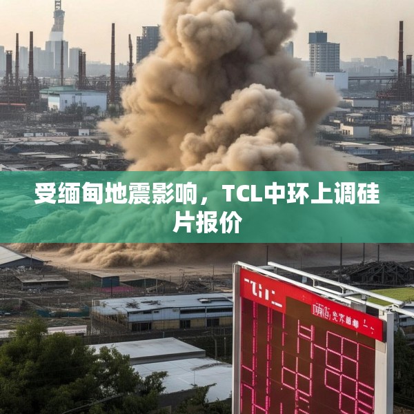 受缅甸地震影响，TCL中环上调硅片报价