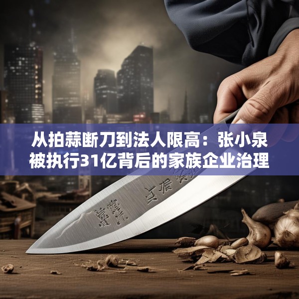 从拍蒜断刀到法人限高：张小泉被执行31亿背后的家族企业治理黑洞