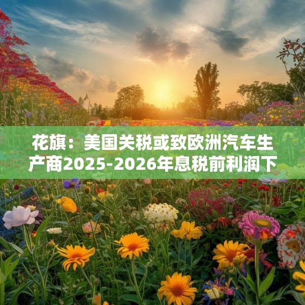 花旗：美国关税或致欧洲汽车生产商2025-2026年息税前利润下降16%