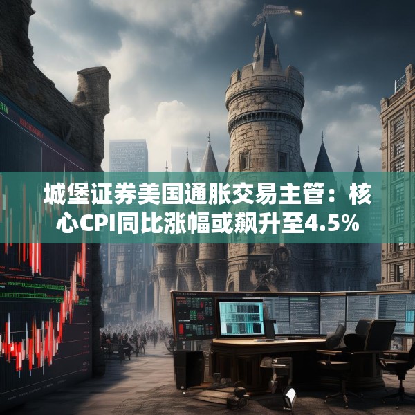 城堡证券美国通胀交易主管：核心CPI同比涨幅或飙升至4.5%