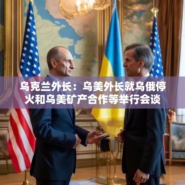 乌克兰外长：乌美外长就乌俄停火和乌美矿产合作等举行会谈