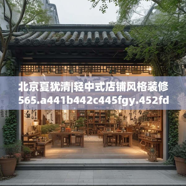 北京夏犹清|轻中式店铺风格装修565.a441b442c445fgy.452fdsfds