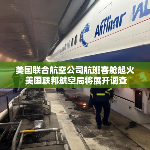 美国联合航空公司航班客舱起火 美国联邦航空局将展开调查