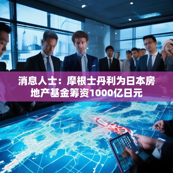 消息人士：摩根士丹利为日本房地产基金筹资1000亿日元