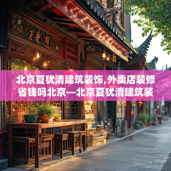 北京夏犹清建筑装饰,外卖店装修省钱吗北京—北京夏犹清建筑装饰226.a102b103c106fgy.113sdA