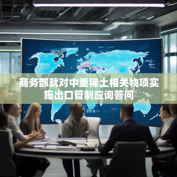 商务部就对中重稀土相关物项实施出口管制应询答问