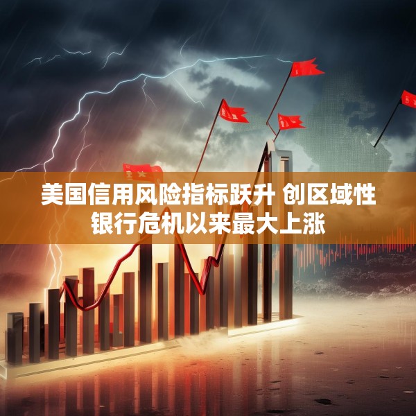 美国信用风险指标跃升 创区域性银行危机以来最大上涨