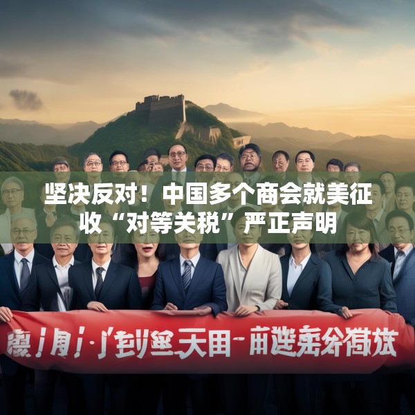 坚决反对！中国多个商会就美征收“对等关税”严正声明