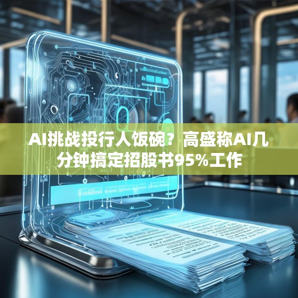 AI挑战投行人饭碗？高盛称AI几分钟搞定招股书95%工作