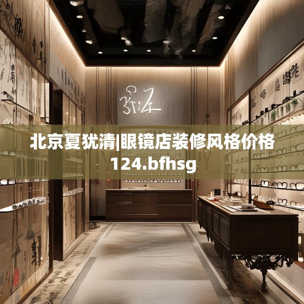 北京夏犹清|眼镜店装修风格价格124.bfhsg