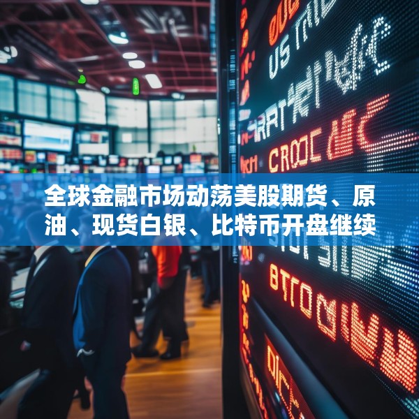 全球金融市场动荡美股期货、原油、现货白银、比特币开盘继续暴跌