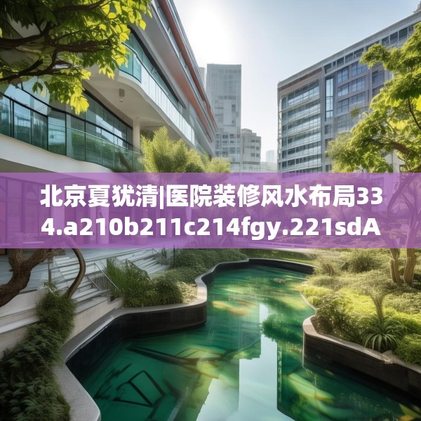 北京夏犹清|医院装修风水布局334.a210b211c214fgy.221sdA