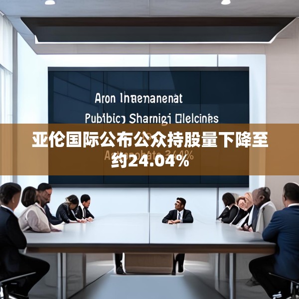 亚伦国际公布公众持股量下降至约24.04%