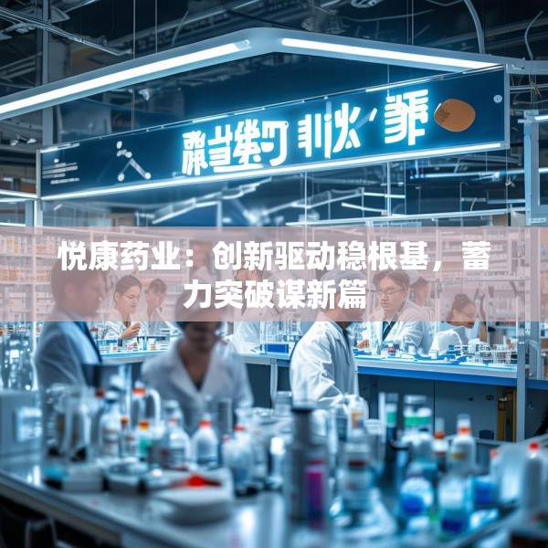 悦康药业：创新驱动稳根基，蓄力突破谋新篇