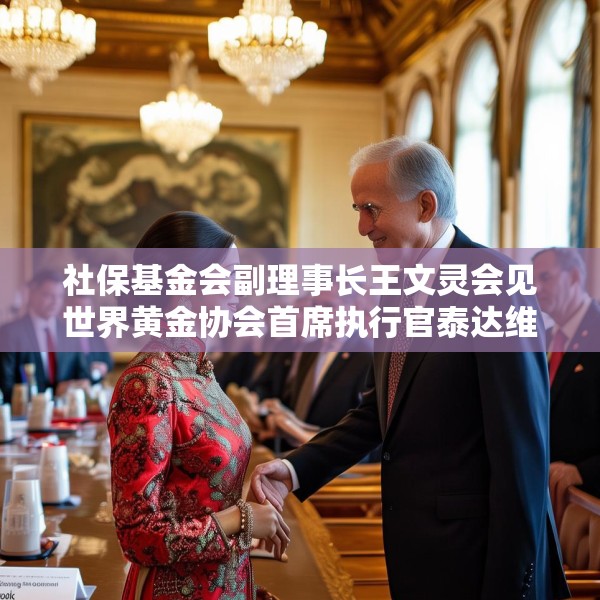 社保基金会副理事长王文灵会见世界黄金协会首席执行官泰达维一行