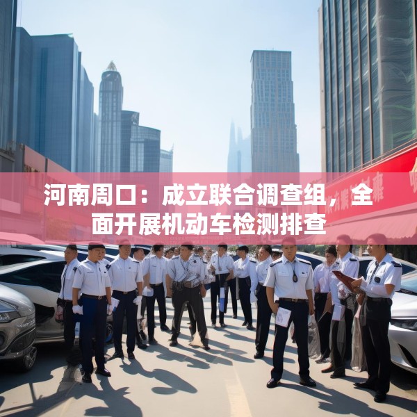 河南周口：成立联合调查组，全面开展机动车检测排查