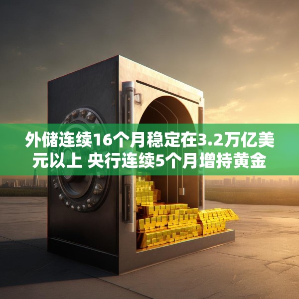 外储连续16个月稳定在3.2万亿美元以上 央行连续5个月增持黄金