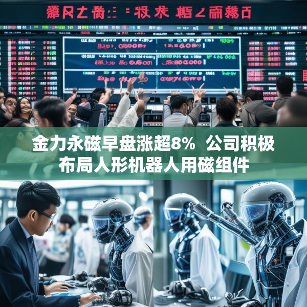 金力永磁早盘涨超8%  公司积极布局人形机器人用磁组件