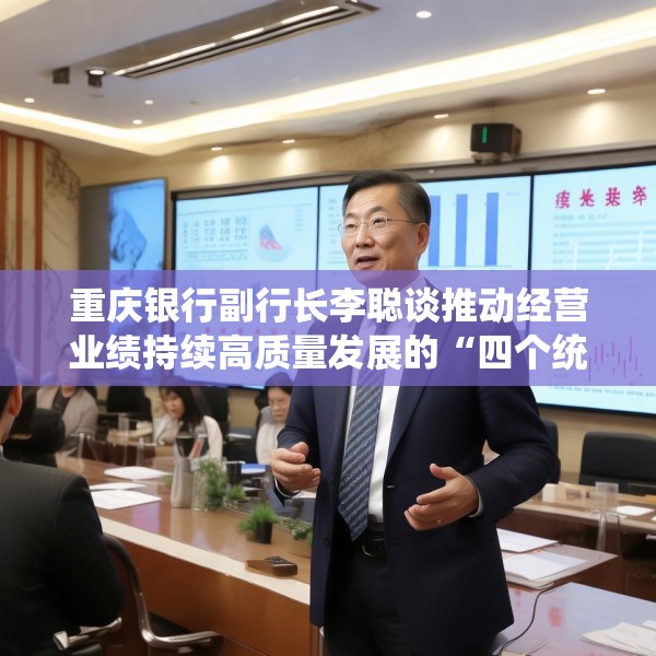 重庆银行副行长李聪谈推动经营业绩持续高质量发展的“四个统筹”