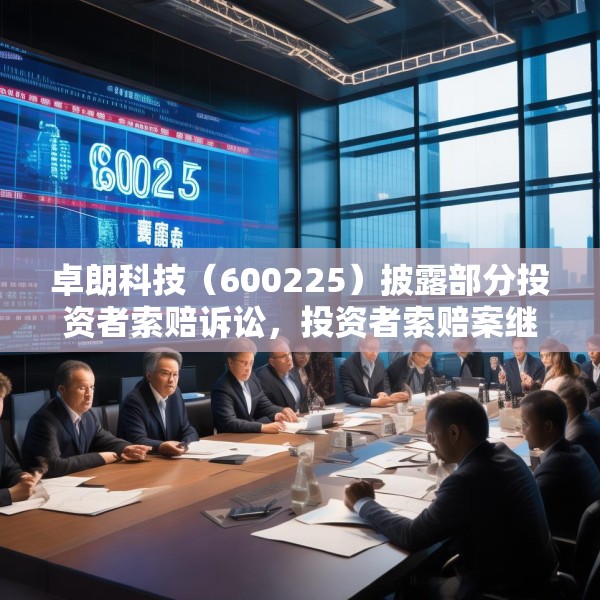 卓朗科技（600225）披露部分投资者索赔诉讼，投资者索赔案继续推进