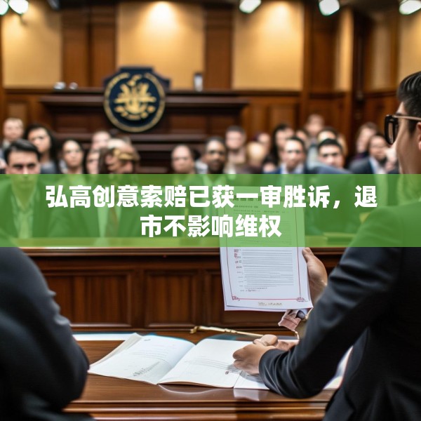 弘高创意索赔已获一审胜诉，退市不影响维权