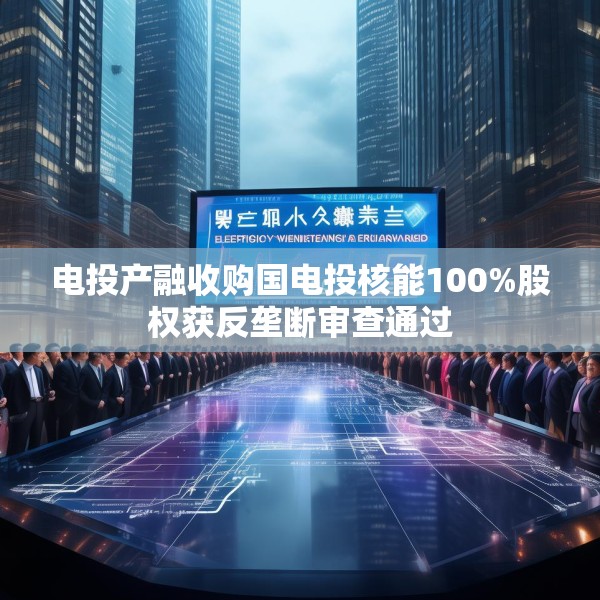 电投产融收购国电投核能100%股权获反垄断审查通过