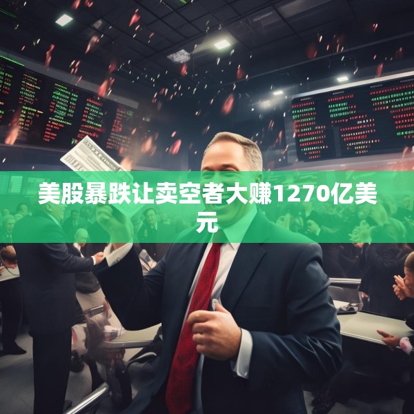 美股暴跌让卖空者大赚1270亿美元