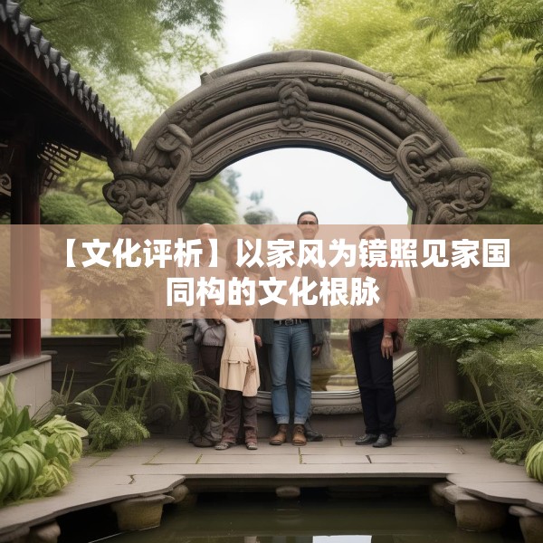 【文化评析】以家风为镜照见家国同构的文化根脉
