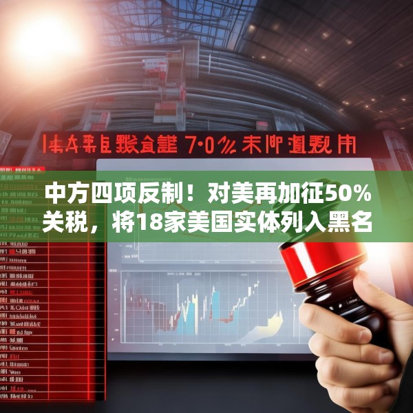 中方四项反制！对美再加征50%关税，将18家美国实体列入黑名单